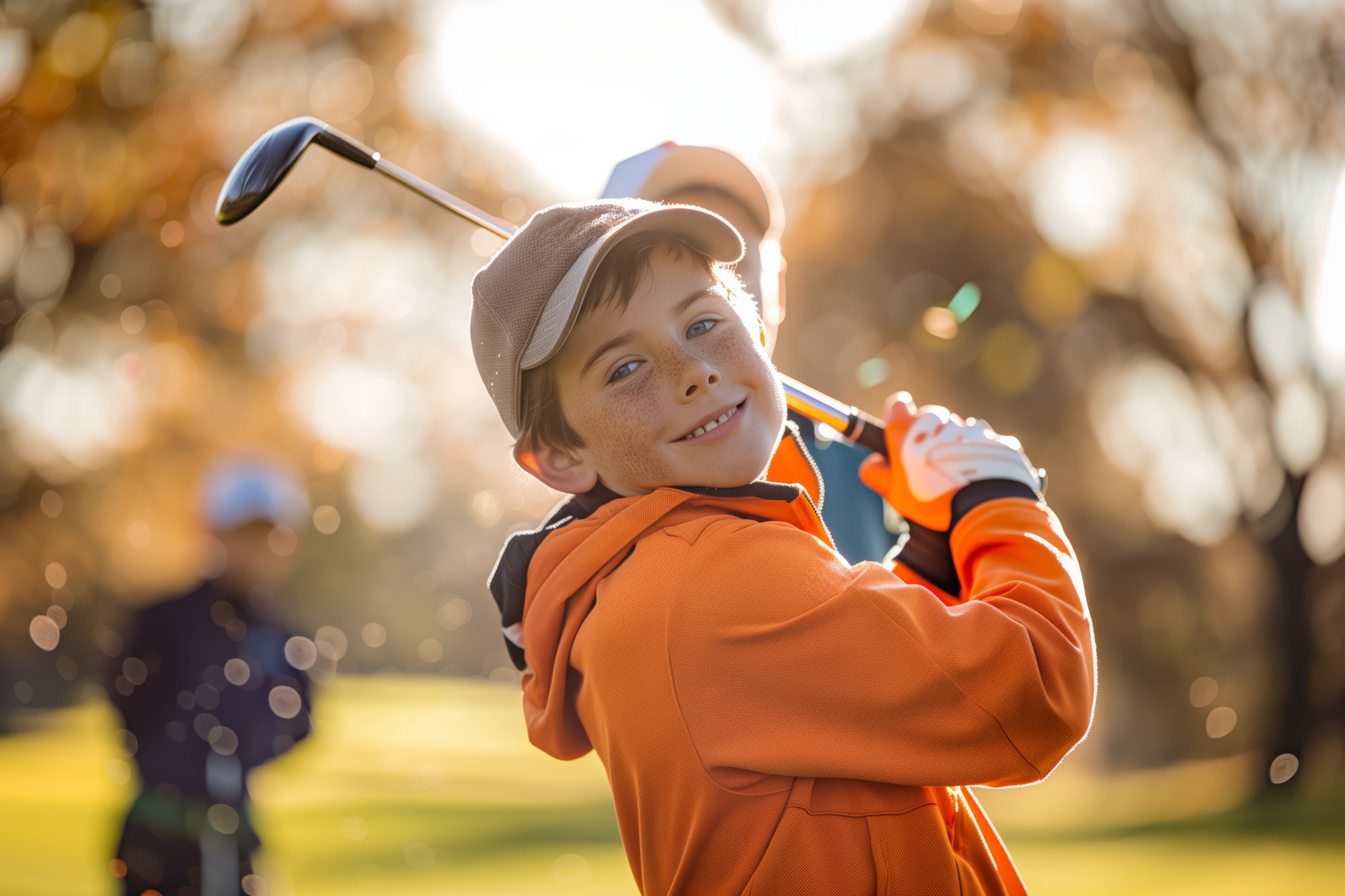 kids-playing-golf-photorealistic-environment